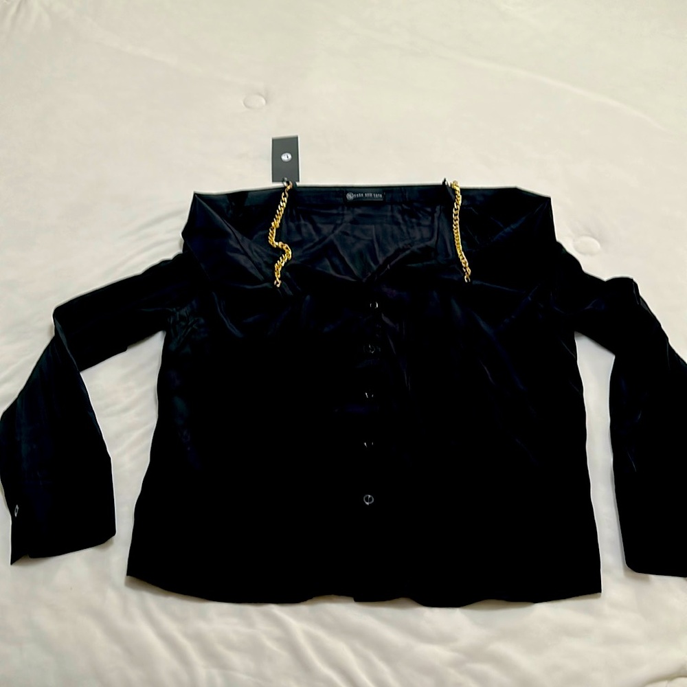 Black dressy top